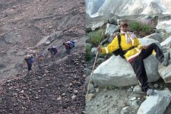 17 Porters On Baltoro Glacier, Cook Ali Resting.jpg